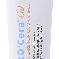 Breezytail PetO'Cera Cat - Derma Care Cream Gatos - Snout & Foot Pad Crema hidratante seco, piel sensible irrita de piel especializada Feline Skincare - BESTMASCOTA.COM
