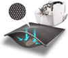 Bull-o Cat Litter Mat Litter Trapper Size 24” X 15”, Honeycomb Double-Layer Design Waterproof Urine Proof Material, 2-Layer Sifting Easy Clean Scatter Control - BESTMASCOTA.COM