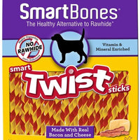 SmartBones Smart Twist Sticks masticables para perros, sin piel cruda - BESTMASCOTA.COM