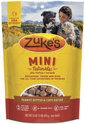 Zukes Bocadillos mini naturales para perro, fórmula pollo asado sabor peanut butter, paquete de de 1 - BESTMASCOTA.COM