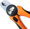 Cortauñas para perros y gatos GoPets con 1 lima de uñas, color naranja/negro - BESTMASCOTA.COM