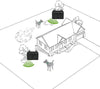 Dispositivo de control de corteza para perros Lazaga, antiladridos ultrasónicos para perros, control de corteza sónica y silenciador para detener ladridos, negro - BESTMASCOTA.COM