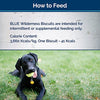Blue Buffalo Wilderness Trail Treats galletas sin granos de proteína alta para perros crujientes - BESTMASCOTA.COM