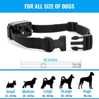 Petrainer 620 Collar de entrenamiento para perro, impermeable, recargable, con control remoto, de 1000 pies, con vibración de pitido, collar de choque eléctrico para perros (10-100 libras) - BESTMASCOTA.COM