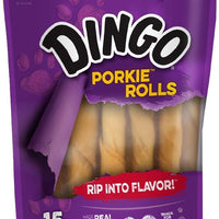 Dingo Porkie Roll (15 Pack), talla única - BESTMASCOTA.COM