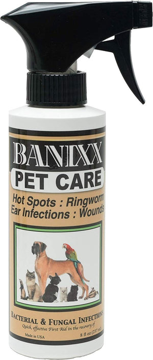 Banixx Pet Care for Fungal & Bacterial Infections 8oz - BESTMASCOTA.COM