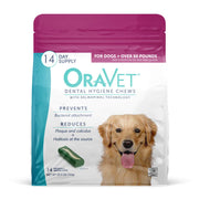 Oravet Masticables de higiene dental para perros grandes de más de 50 libras - BESTMASCOTA.COM