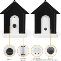 ELenest dispositivo antiladrido, 2019 nuevo dispositivo repelente de ladridos para perros al aire libre con control de nivel ultrasónico ajustable seguro para perros pequeños, medianos y grandes, disuasorio de corteza sónica, control de corteza - BESTMASCOTA.COM