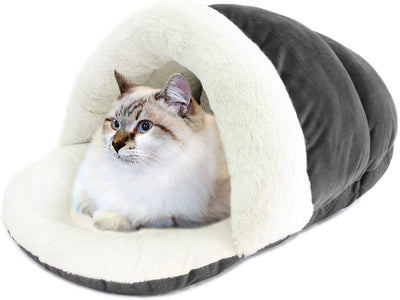 ASPCA Cozy Slipper Cave Cama para mascotas - BESTMASCOTA.COM