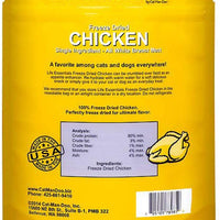 Premio para mascota Catmandoo de pollo deshidratado, Dorado y amarillo - BESTMASCOTA.COM