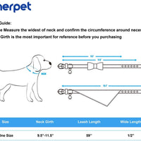 Cherpet - Juego de collar y correa para perro, diseño de bandana a cuadros, ajustable, de cuero, para perros pequeños, con campana, de seguridad, al aire libre, suave algodón, cómodo para cachorros y gatos, 3 unidades - BESTMASCOTA.COM