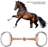 HEEPDD - Broca de acero inoxidable para caballo con forma de serpiente, para todo tipo de usos - BESTMASCOTA.COM