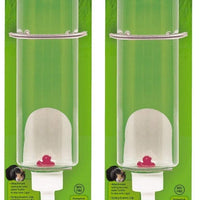 Kaytee Animal pequeño botella de botella de agua, 16 ounces por transparente (2 unidades) - BESTMASCOTA.COM