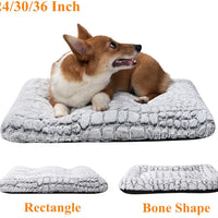 Coohom - Cama de peluche para perro, cama para mascotas, alfombrilla para jaula, cama lavable para perros medianos y grandes - BESTMASCOTA.COM