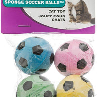 Ethical Products SPOT - Pelotas de fútbol para gatos, Classic, paquete de de 4 - BESTMASCOTA.COM