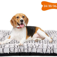 Coohom - Cama de peluche para perro, cama para mascotas, alfombrilla para jaula, cama lavable para perros medianos y grandes - BESTMASCOTA.COM