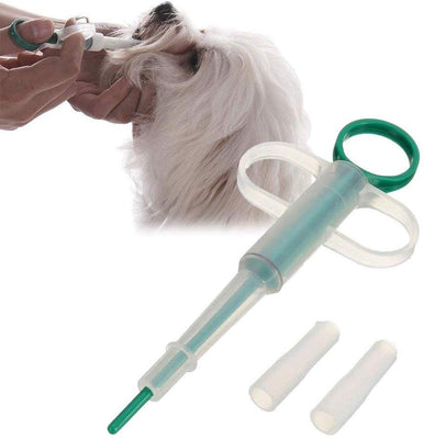 Dispensador de pastillas para mascotas, dispensador de pastillas, pistola de píldora para gatos, tableta, jeringa de punta suave, dispensador de alimentación médica para mascotas pequeñas - BESTMASCOTA.COM