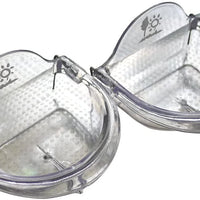 Jaula para Pájaros semillas Comedero Taza Shallow Style Conjunto de 2 para la atención, - BESTMASCOTA.COM