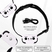 Collar de corteza de perro, Jing Cheng, compacto, antiladridos para perro, con detección de ladridos automáticos, sensibilidad ajustable, humano, recargable e impermeable para perros pequeños y medianos y grandes - BESTMASCOTA.COM