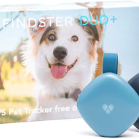 Findster Duo+ Pet Tracker Free of Monthly Fees - GPS Tracking Collar for Dogs and Cats & Pet Activity Monitor - BESTMASCOTA.COM