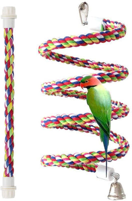 Perca de pájaro, cuerda Bungee Bird Toy - BESTMASCOTA.COM