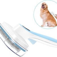 UPSKY Dog Brush & Cat Brush Self Cleaning Dog Slicker Brush Easy to Clean Pet Grooming Brushes Shedding Grooming Tools for Dogs & Cats with Long or Short Hair… - BESTMASCOTA.COM