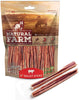 Natural Farm - Paquete de 25 paquetes de golosinas de carne de vacuno natural para perros, criados en granja, sin granos, sin olor, totalmente digeribles - BESTMASCOTA.COM