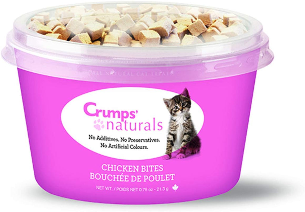 crumps 'Naturals cat-cm Cat treats-chicken Morsels (1 Pack), 21,3 G/.75 oz - BESTMASCOTA.COM