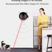 PetDroid Boltz - Juguete láser para gatos, activado por movimiento, automático, batería recargable por USB, patrón aleatorio rápido y lento - BESTMASCOTA.COM