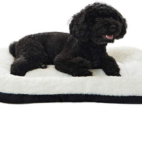 ANWA Dog Bed Pet Cushion Crate Mat Soft Pad Washable and Cozy for Medium Large Dog - BESTMASCOTA.COM