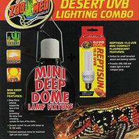 Zoo Med Mini Desert UVB Lighting Single Combo - BESTMASCOTA.COM