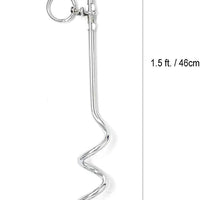 Xavier Training Solutions - Estaca para perro y corbata para perros con 164.0 ft Cable fuerte completo sin enredos, sistema de retención para perros de gato para patio, camping, al aire libre, mascotas de hasta 70 lb - BESTMASCOTA.COM