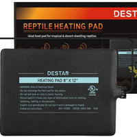 DEStar 104-122°F - Termo para reptiles de temperatura, termo para debajo del tanque para tortuga de cangrejo de araña - BESTMASCOTA.COM