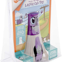Hexbug - Prueba de baliza de juguete para gatos, con láser y cabeza giratoria motorizada, color morado - BESTMASCOTA.COM