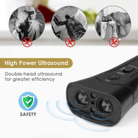 Zomma - Repelente de perro de mano, infrarrojo ultrasónico, tapón de corteza + entrenamiento para perros de buen comportamiento - BESTMASCOTA.COM