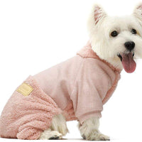 Fitwarm - Ropa de invierno para perro, cuello de tortuga, color rosa - BESTMASCOTA.COM