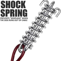BV Pet - Carro de antena para perro de hasta 69.4 lbs con cable de amarre de 9.8 ft - BESTMASCOTA.COM