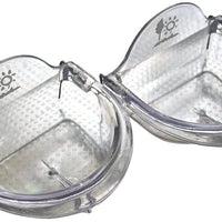 Jaula para Pájaros semillas Comedero Taza Shallow Style Conjunto de 2 para la atención, - BESTMASCOTA.COM