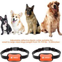 Karotezh Collar de corteza, alerta de sonido y vibración, collar de perro sin choque con 7 niveles, collar de entrenamiento antiladridos para perros pequeños, medianos y grandes, humanos e inofensivos - BESTMASCOTA.COM