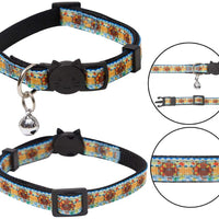 TCBOYING - Juego de 3 collares para gatos de Acción de Gracias con cascabel ajustable, regalo de Acción de Gracias - BESTMASCOTA.COM