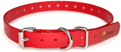 Extreme Dog Fence - Correa de repuesto de nailon con revestimiento de TPU para corteza y receptores de valla eléctrica para perros – Impermeable y ajustable, compatible con Dogtra | Garmin | SportDOG | PetSafe y más - BESTMASCOTA.COM