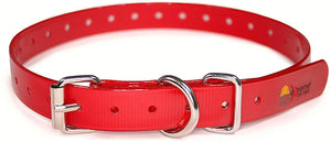 Extreme Dog Fence - Correa de repuesto de nailon con revestimiento de TPU para corteza y receptores de valla eléctrica para perros – Impermeable y ajustable, compatible con Dogtra | Garmin | SportDOG | PetSafe y más - BESTMASCOTA.COM