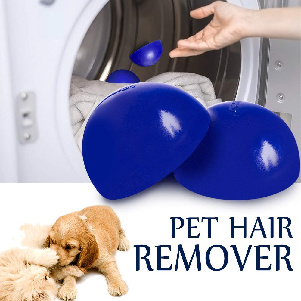 Biee 15 piezas removedor de pelo de mascotas, 2 piezas de atrapa pelusa  para lavandería, lavadora del hogar, bolas reutilizables para quitar pelusas