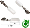 Cz Garden Supply - Mini válvula flotador de PVC con brazo ajustable • 1/4 RO Línea de suministro de ósmosis inversa para estanques • acuarios • Depósito de tanque hidropónico - BESTMASCOTA.COM