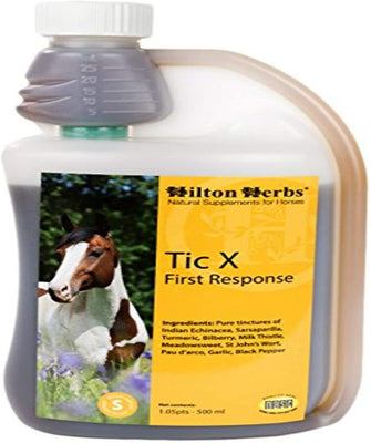 Hilton Herbs 71420 Tic-X First Response Comida para caballos, 1.05 onzas - BESTMASCOTA.COM