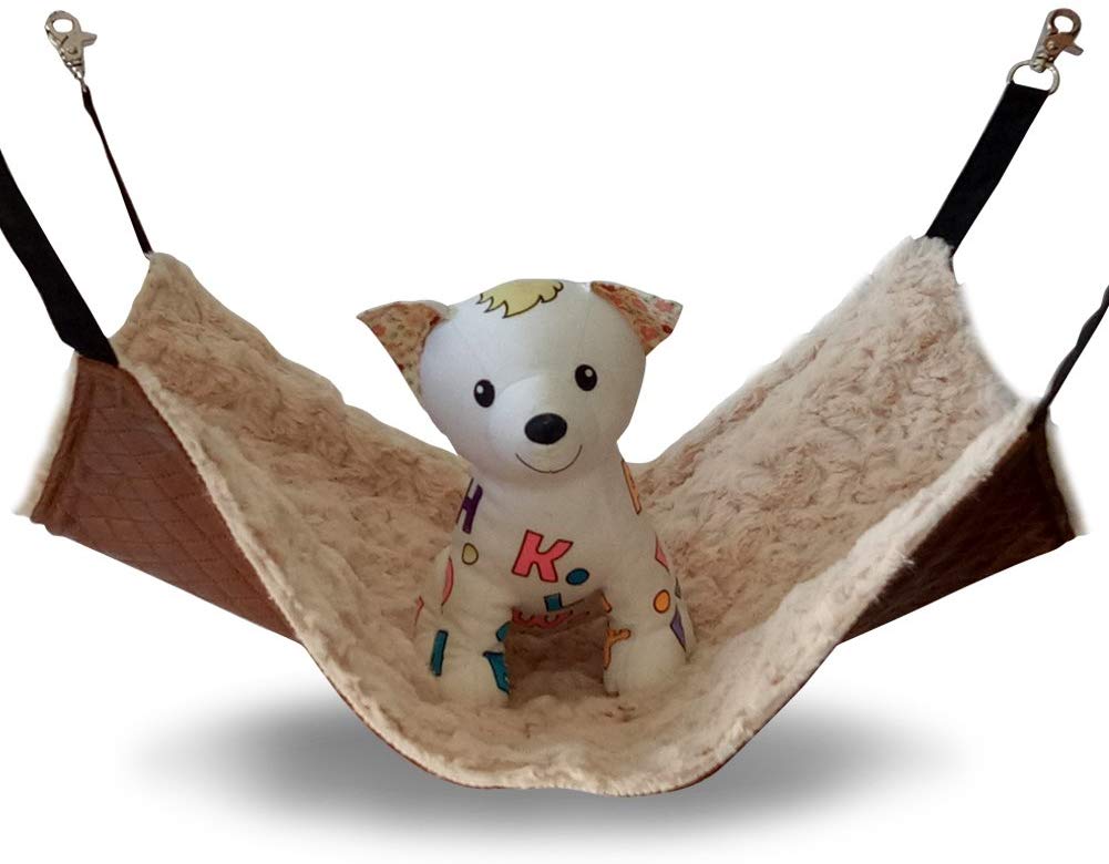 joyelf gato cama mascota Jaula Hamaca hamaca, Hanging suave mascota cama para gato hurón cachorro o mascota pequeña - BESTMASCOTA.COM