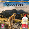 Wild Alaskan Salmon Oil for Dogs, Cats, Ferrets - 16 & 32oz Pure Unscented Liquid Omega 3 Fatty Acid Fish Oil for Dogs - EPA DHA supplement for Pets - Helps Joints, Dry Skin, Coat - Just Pump on Food - BESTMASCOTA.COM