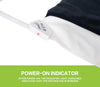 Pecute - Almohadilla de calentamiento para mascotas, de bajo voltaje, segura y eléctrica, para perros y gatos, con cable resistente a las masticaciones y capa impermeable (2 fundas) - BESTMASCOTA.COM