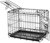 Petmate "ProValu" Wire Dog Crate, Two Doors, Precision Lock System, 6 Sizes - BESTMASCOTA.COM