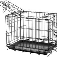 Petmate "ProValu" Wire Dog Crate, Two Doors, Precision Lock System, 6 Sizes - BESTMASCOTA.COM
